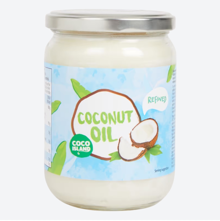 huile de coco raffinée action